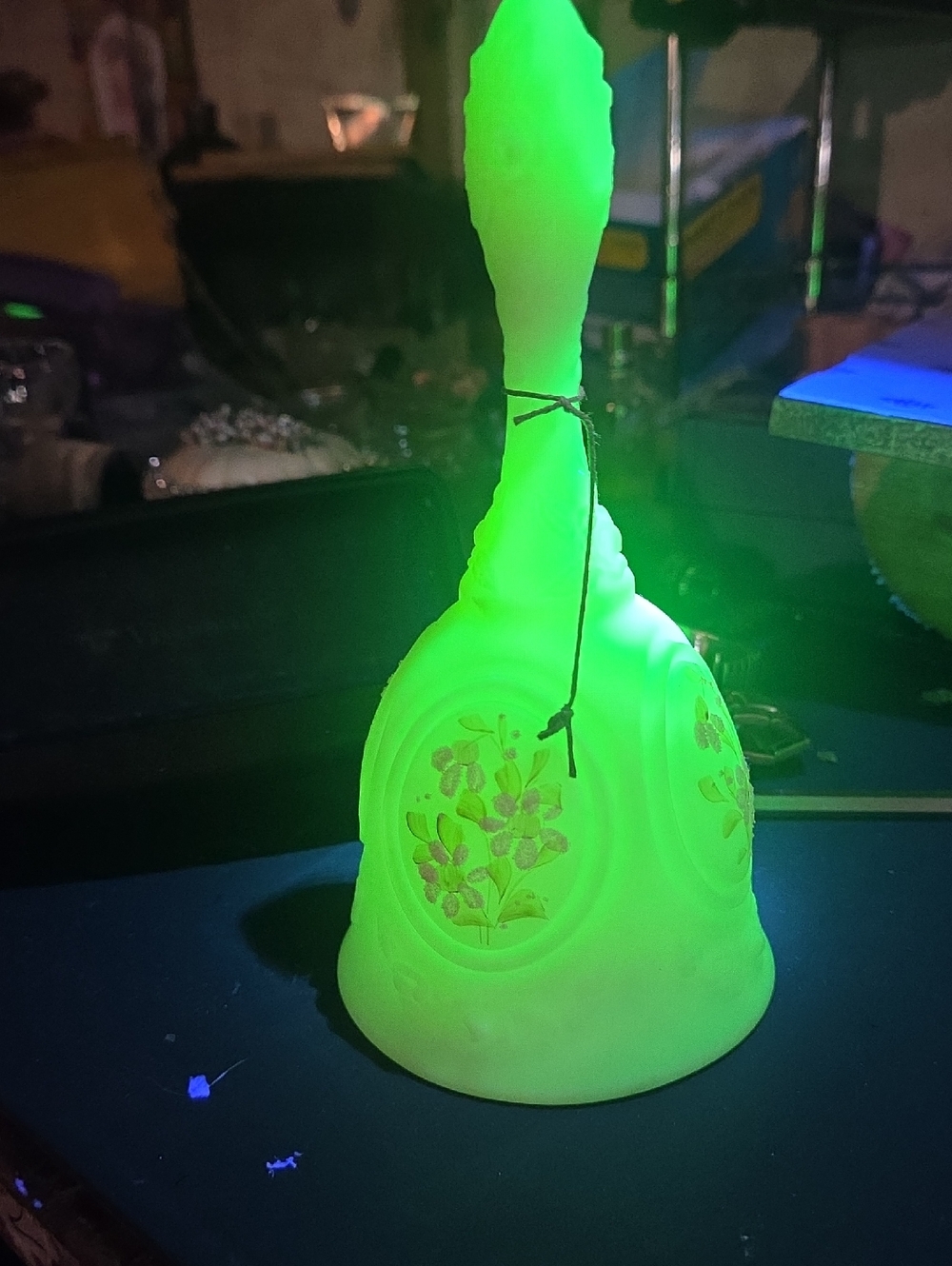 Uranium Vintage Fenten Signed Bell